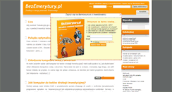 Desktop Screenshot of bezemerytury.pl